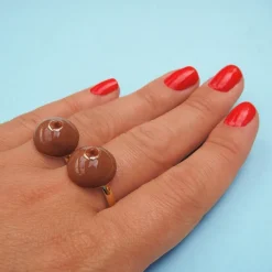 Store Bague Sein - Noir Bijoux