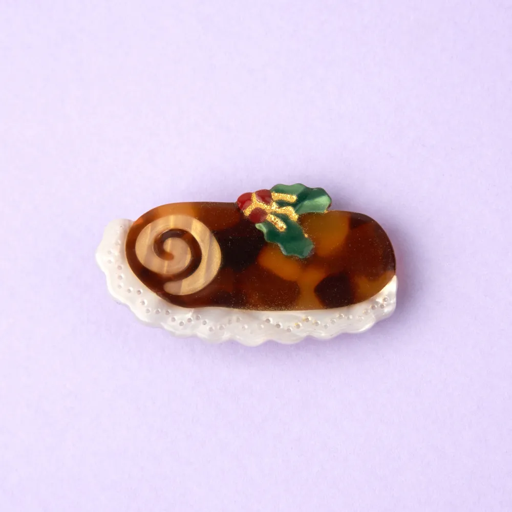 Best Barrette Bûche de Noël Barrettes