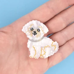 Sale Barrette Bichon Barrettes