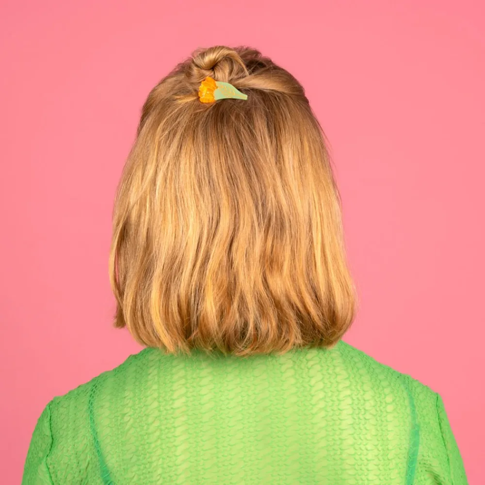 New Barrette Calendula Barrettes