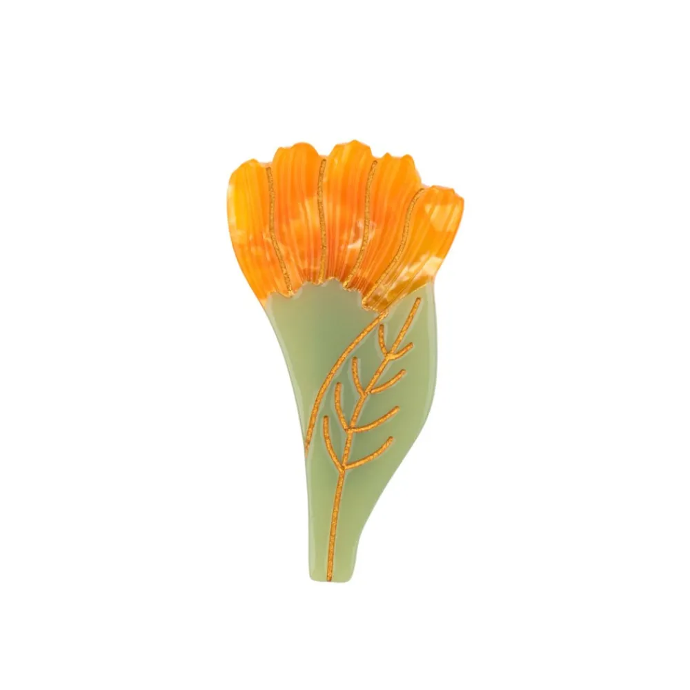New Barrette Calendula Barrettes