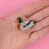 Hot Barrette Canard Barrettes