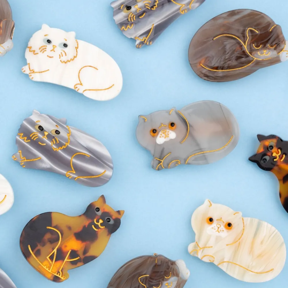 Best Sale Barrette Chat Dodo Barrettes