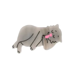 Cheap Barrette Chat Gris Barrettes