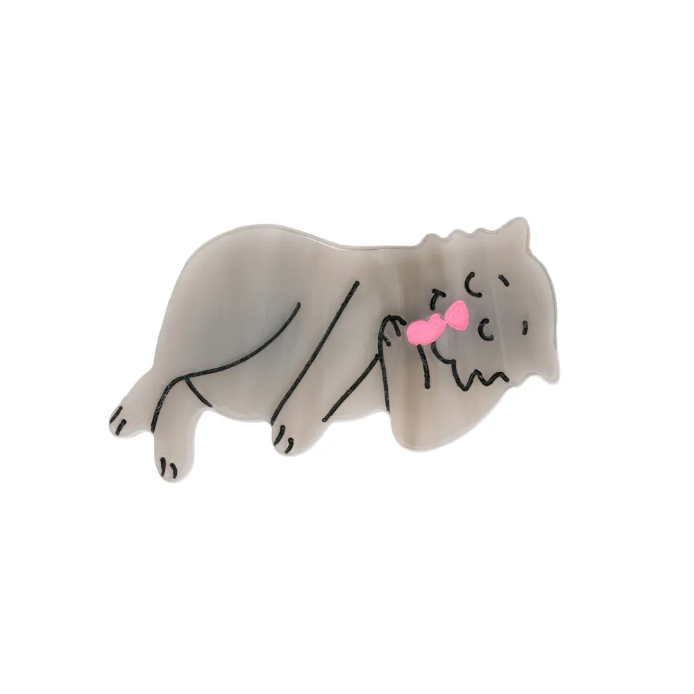 Cheap Barrette Chat Gris Barrettes