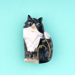 Discount Barrette Chat Noir & Blanc Barrettes