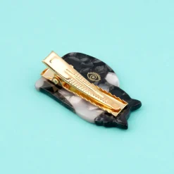 Discount Barrette Chat Noir & Blanc Barrettes