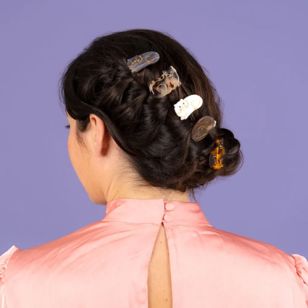 Hot Barrette Chat Persan Barrettes