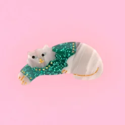Outlet Barrette Chat pull d'hiver Barrettes