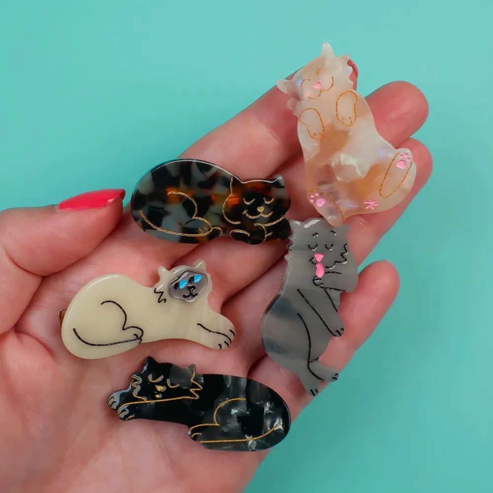 Best Barrette Chat Siamois Barrettes