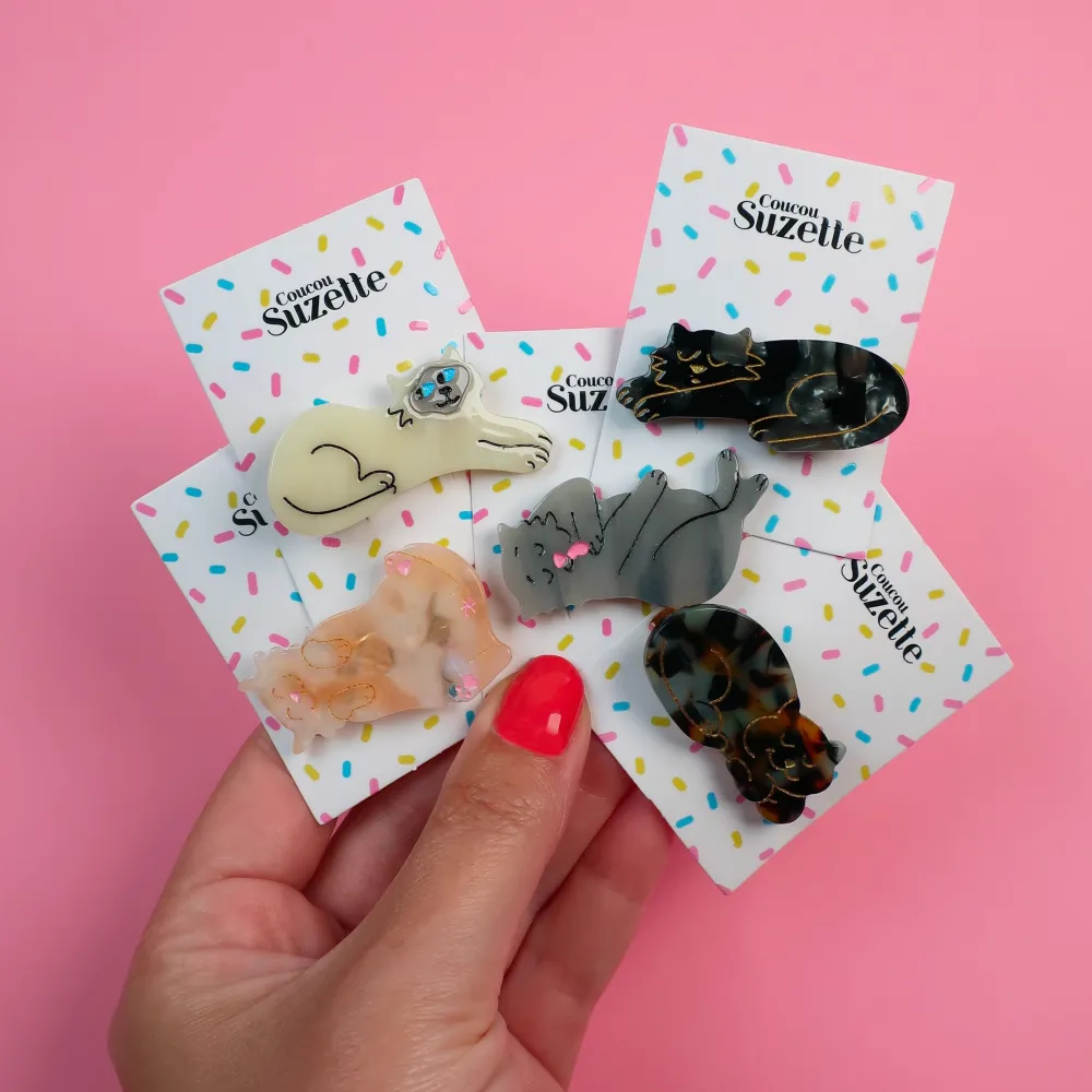 Best Barrette Chat Siamois Barrettes