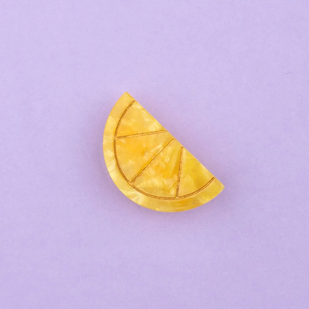 Cheap Barrette Citron Barrettes