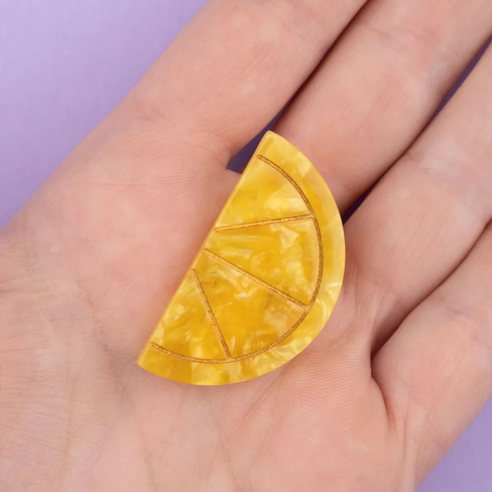 Cheap Barrette Citron Barrettes