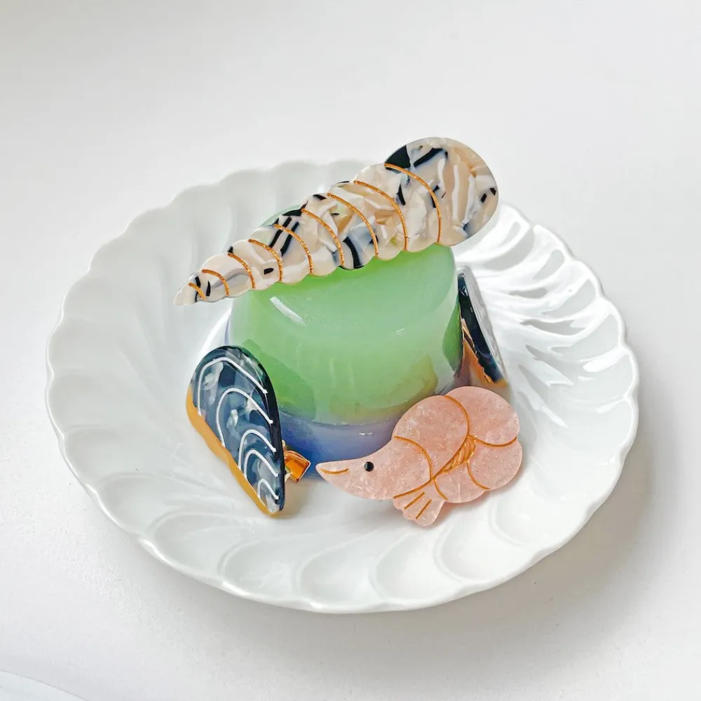 Discount Barrette Coquillage long Barrettes