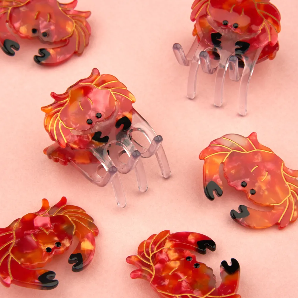 Fashion Barrette Crabe Barrettes