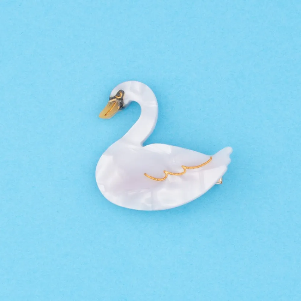 New Barrette Cygne Barrettes