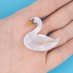 New Barrette Cygne Barrettes