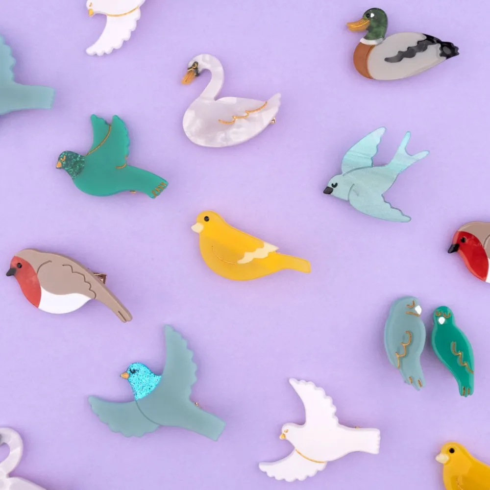 New Barrette Cygne Barrettes
