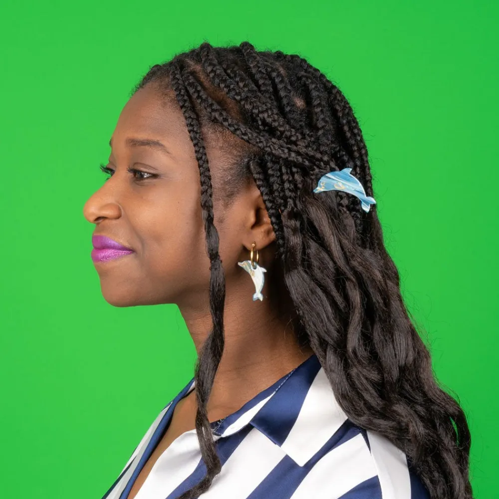 New Barrette Dauphin Barrettes