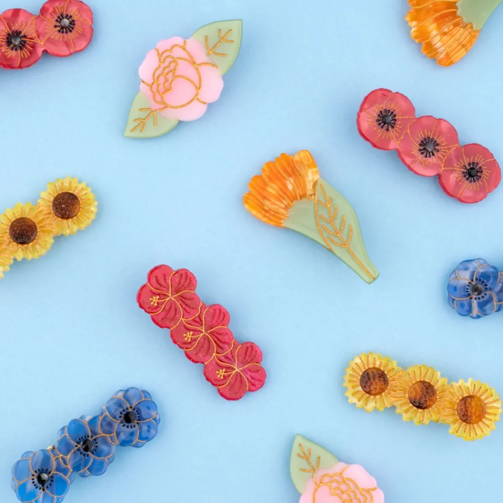 Discount Barrette Hibiscus Barrettes