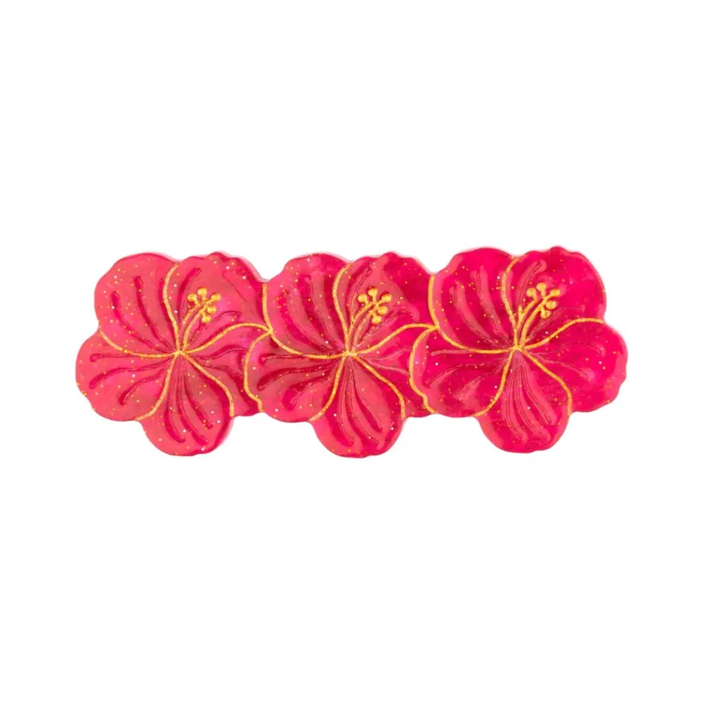 Discount Barrette Hibiscus Barrettes