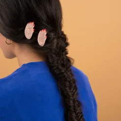 Flash Sale Barrette Main - Blanc Barrettes