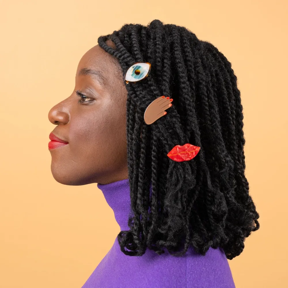 Best Sale Barrette Main - Noir Barrettes