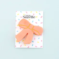 Flash Sale Barrette Noeud Rose Barrettes