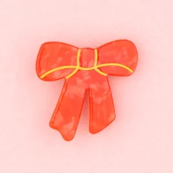 Shop Barrette Noeud Rouge Barrettes