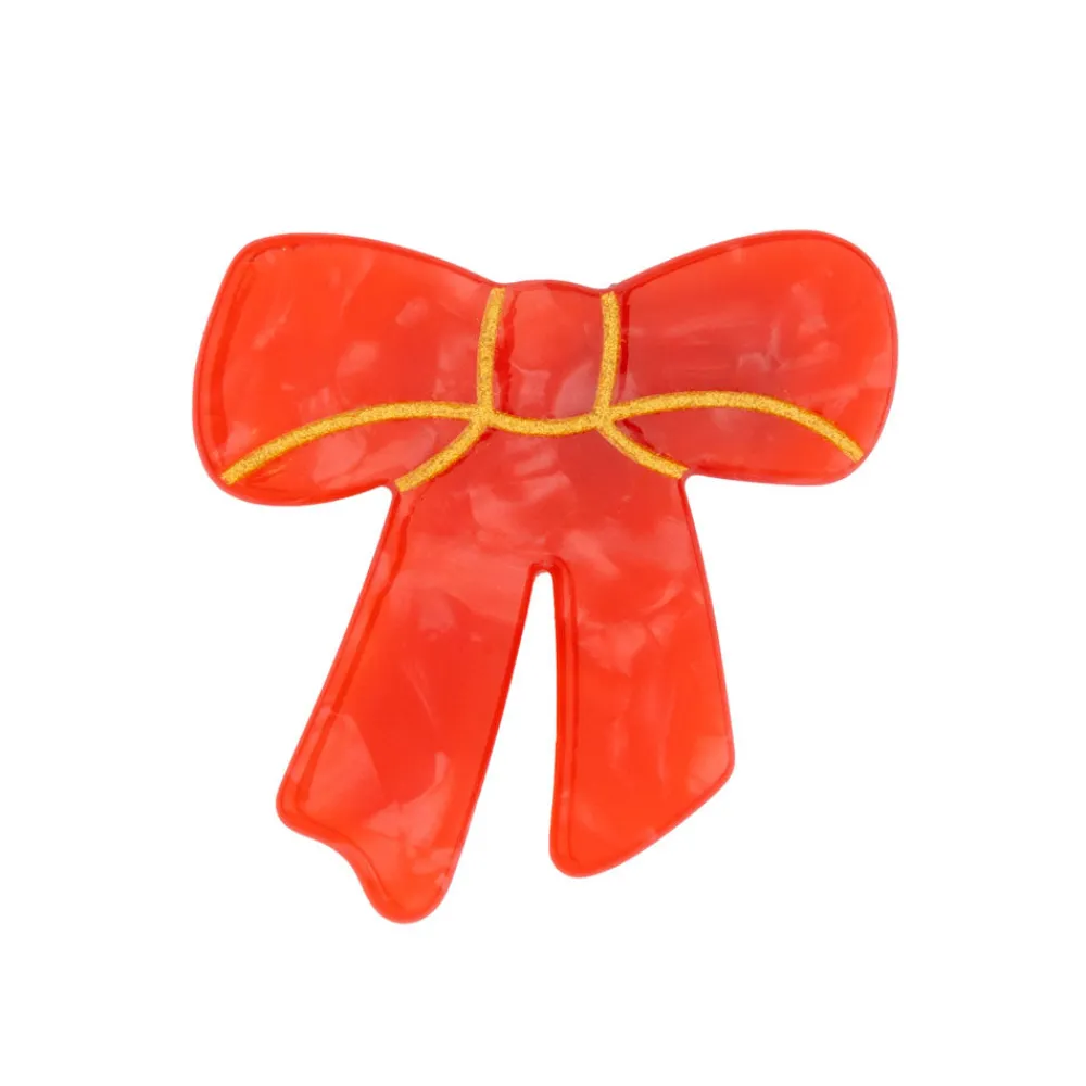 Shop Barrette Noeud Rouge Barrettes