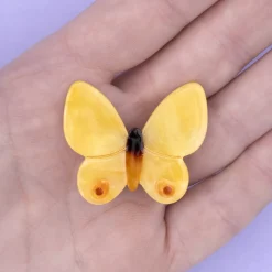 Flash Sale Barrette Papillon Jaune Barrettes
