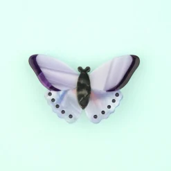 Clearance Barrette Papillon Mauve Barrettes
