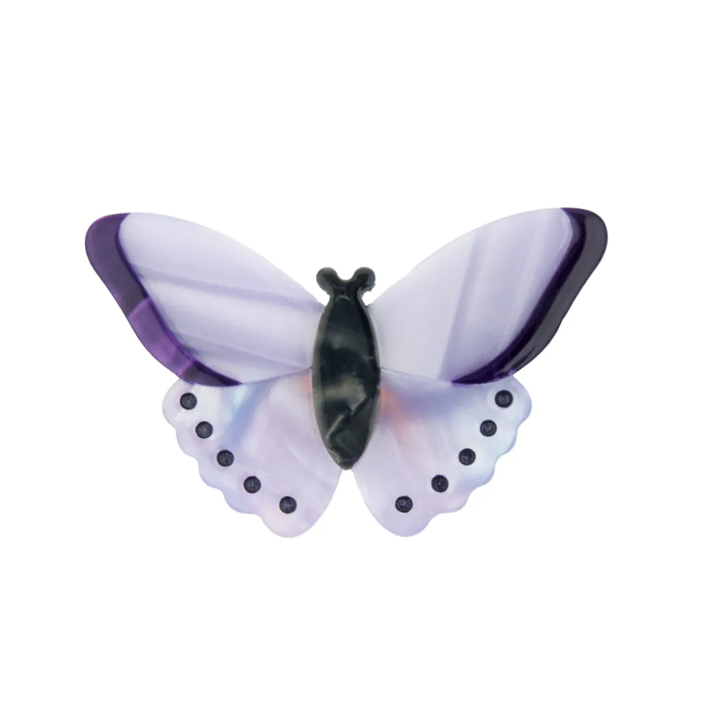 Clearance Barrette Papillon Mauve Barrettes