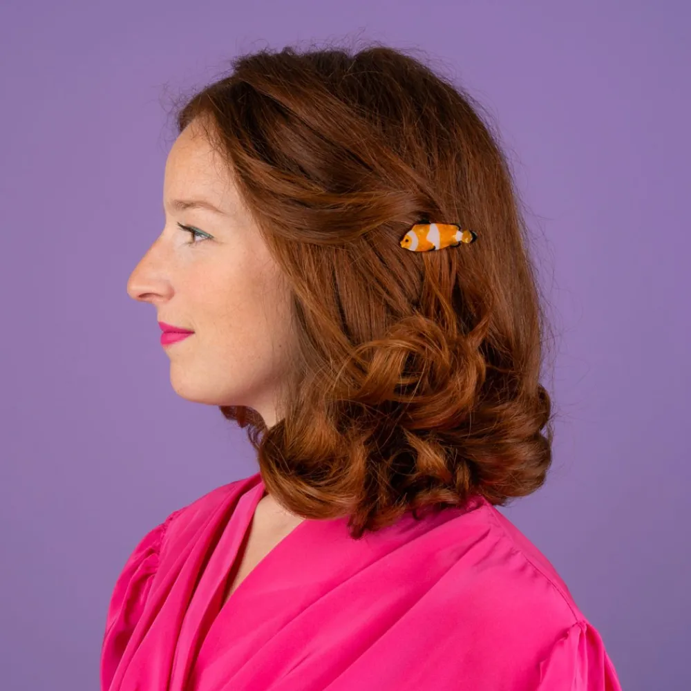 Online Barrette Poisson Clown Barrettes