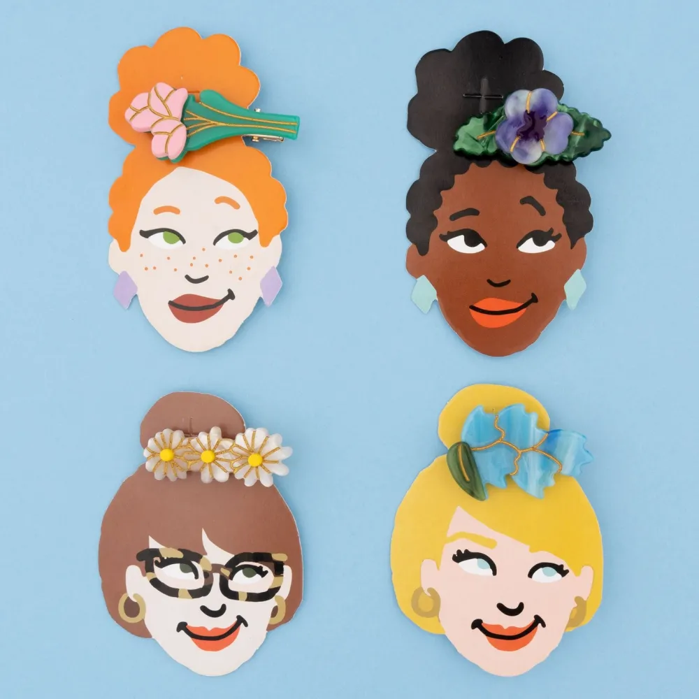 Fashion Barrette Pâquerettes Barrettes