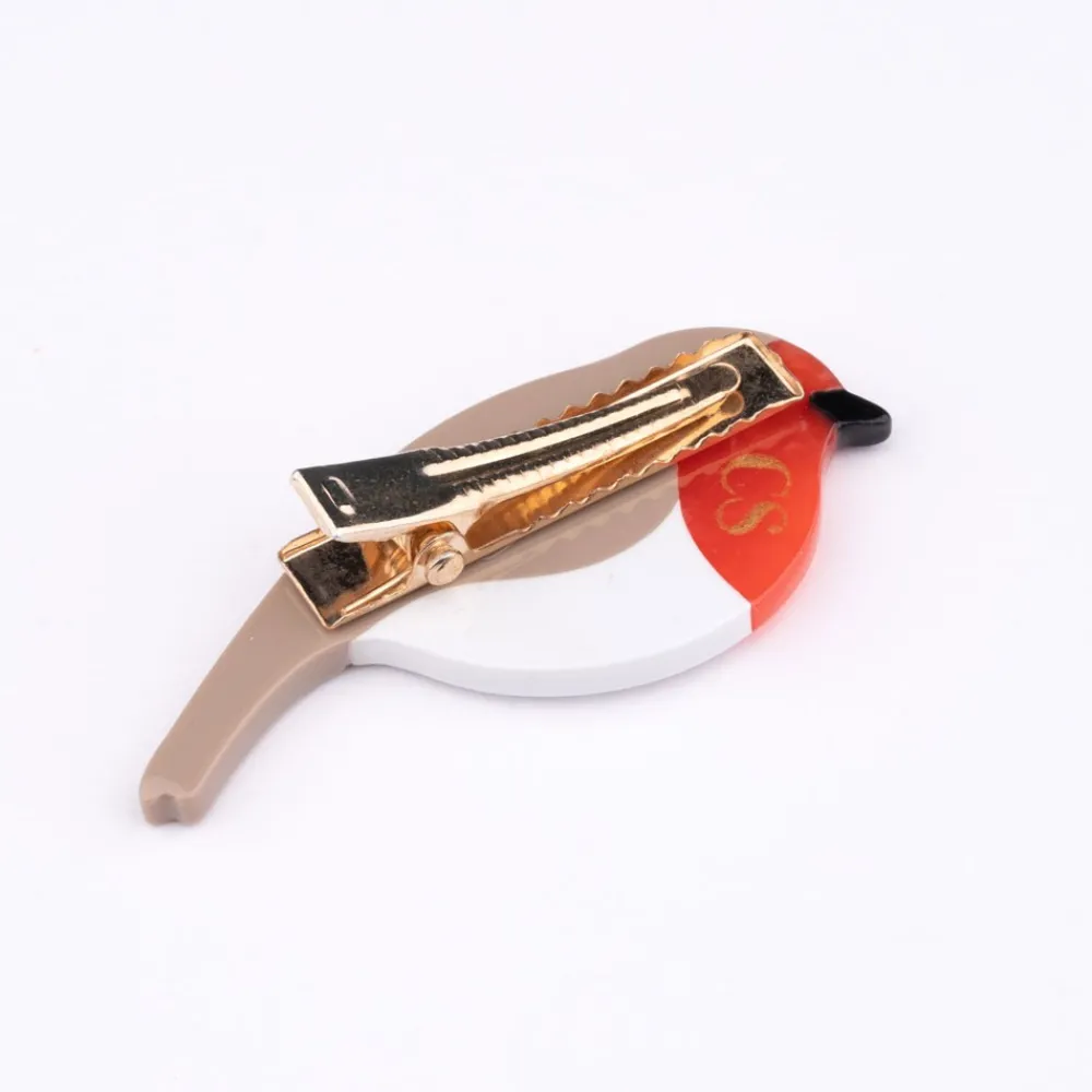 Hot Barrette Rouge-Gorge Barrettes
