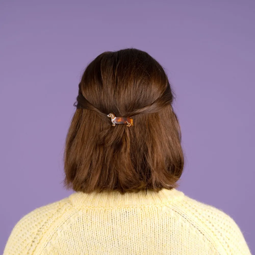 Fashion Barrette Teckel Barrettes