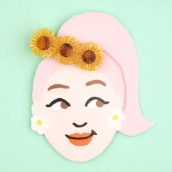 Hot Barrette Tournesol Barrettes