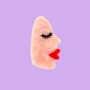 Online Barrette Visage - Blanc Barrettes