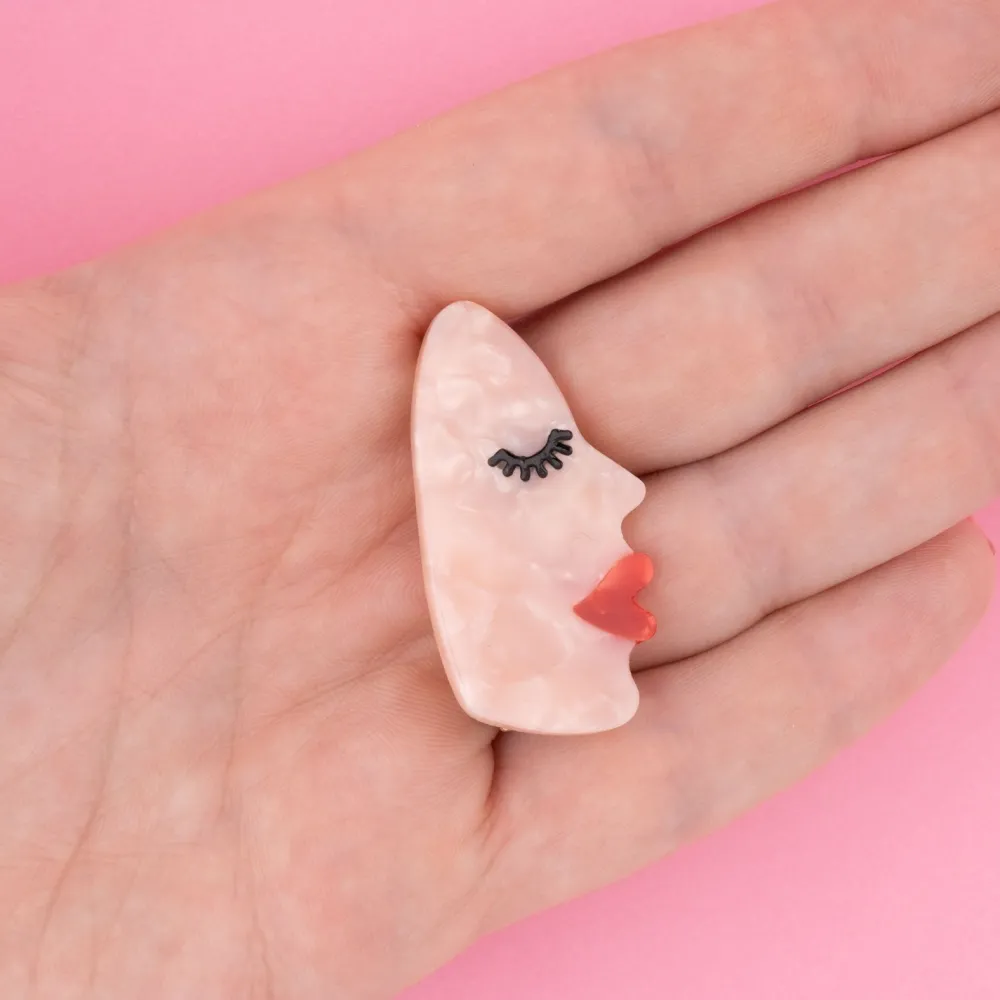 Online Barrette Visage - Blanc Barrettes