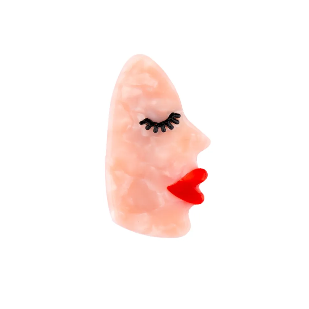 Online Barrette Visage - Blanc Barrettes