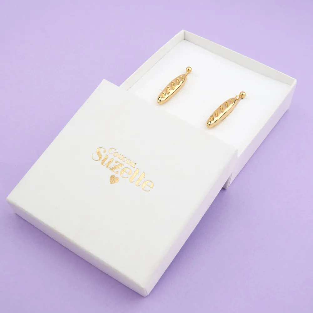 Online Boucles d'oreilles Baguette Bijoux