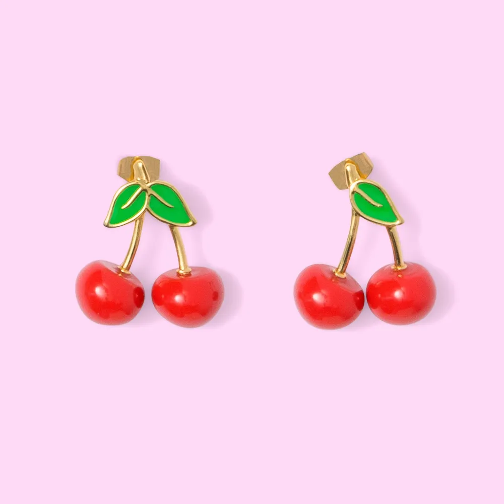 Discount Boucles d’oreilles Cerise Bijoux