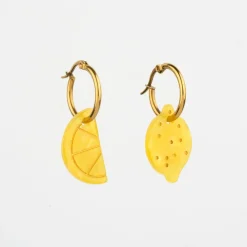 Store Boucles d'oreilles Citron Bijoux