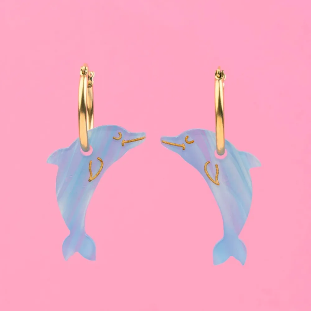 Hot Boucles d'oreilles Dauphin Bijoux
