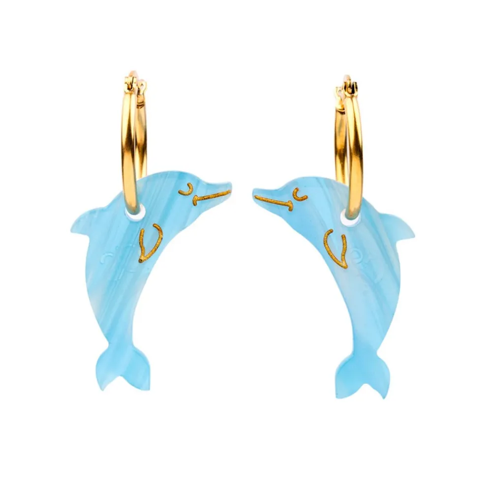 Hot Boucles d'oreilles Dauphin Bijoux