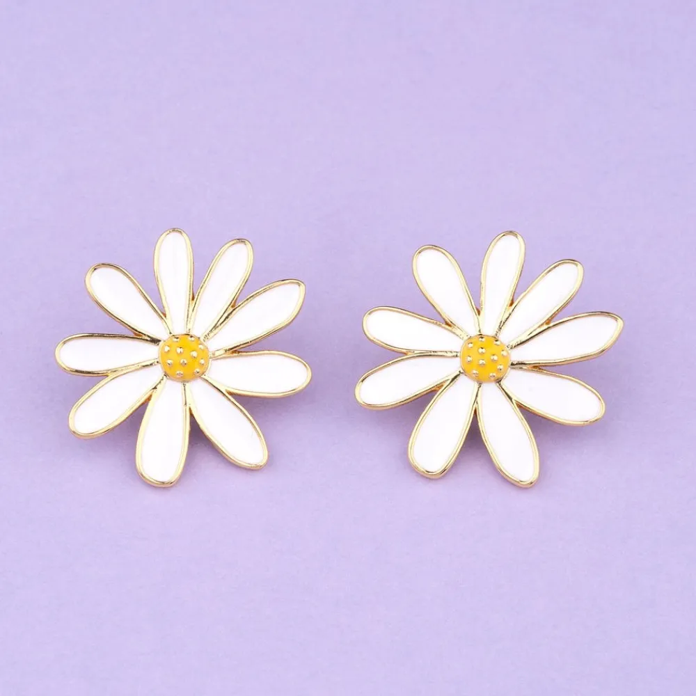 Clearance Boucles d'oreilles Marguerite Bijoux