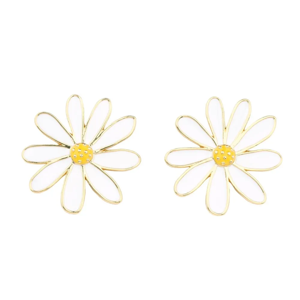Clearance Boucles d'oreilles Marguerite Bijoux