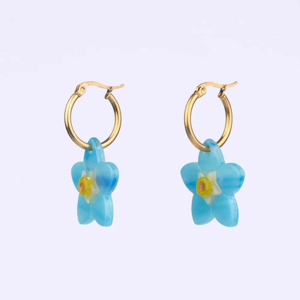 Shop Boucles d'oreilles Myosotis Bijoux