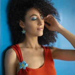 Shop Boucles d'oreilles Myosotis Bijoux
